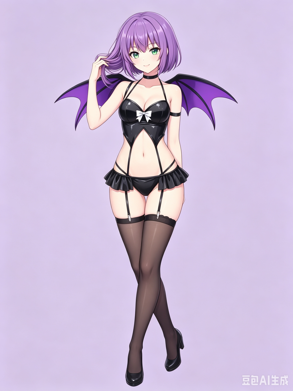 Morrvyn Pink Bunny Maid Bodysuit - Anime Kawaii Rabbit Cosplay Lingerie with Ears