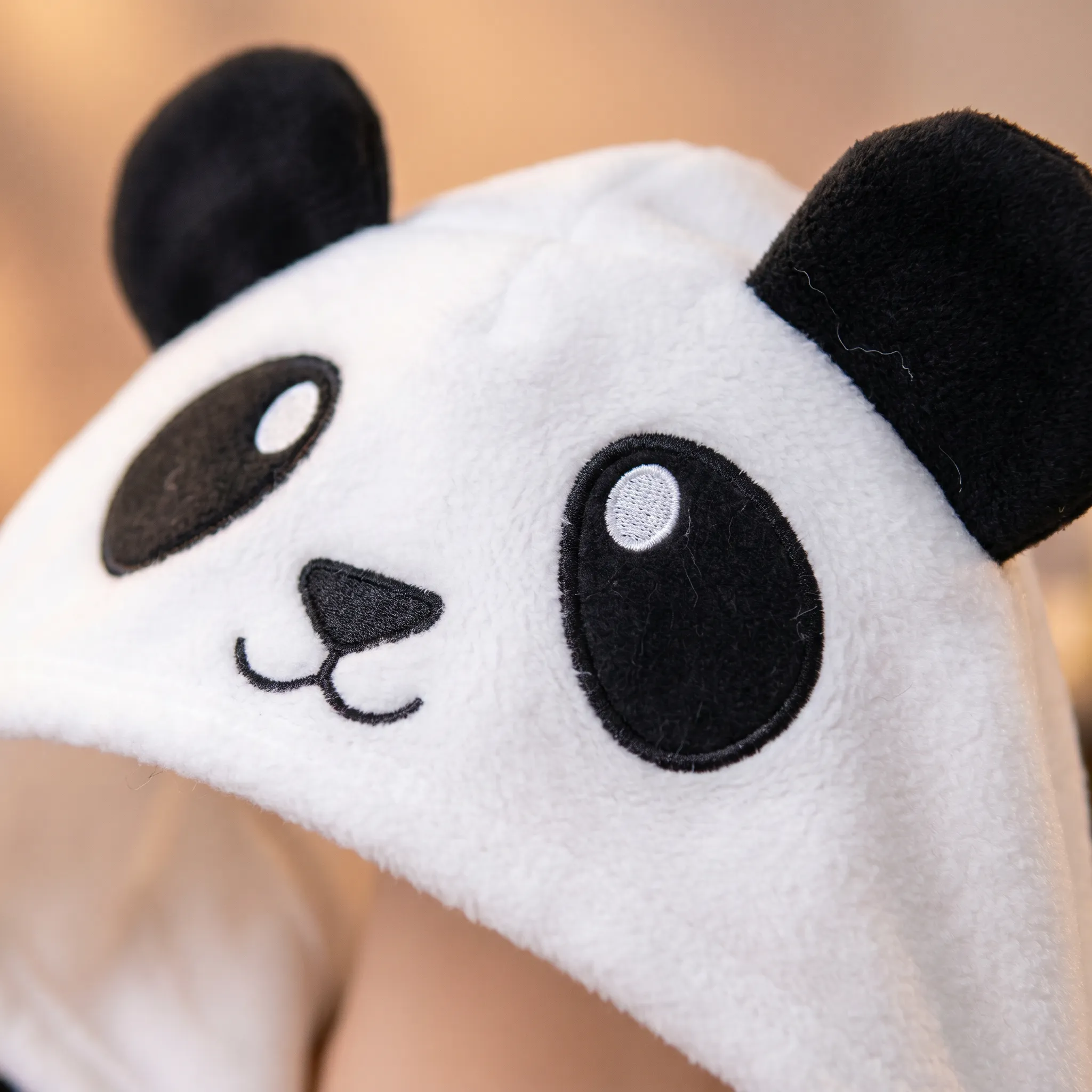 Panda Kawaii 3-Piece Set | Cropped Top + Mini Skirt + Hooded Cape